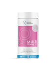 Bottle of multivitamin supplements for women in capsules, from the nova pharma brand