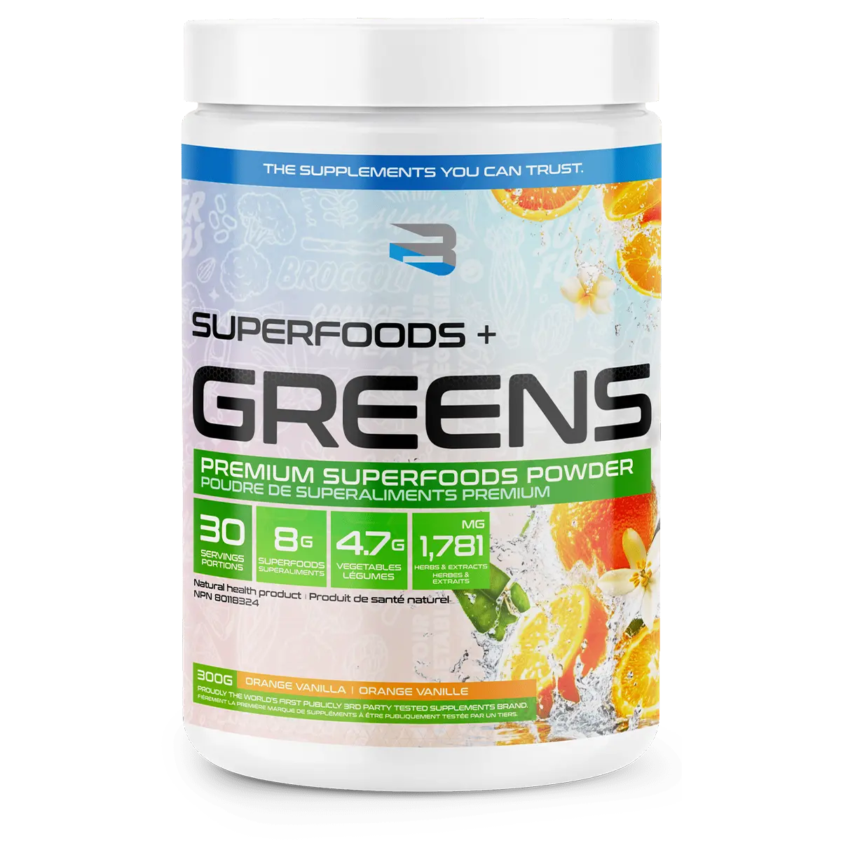 BELIEVE  -  Superfoods + Greens 300g