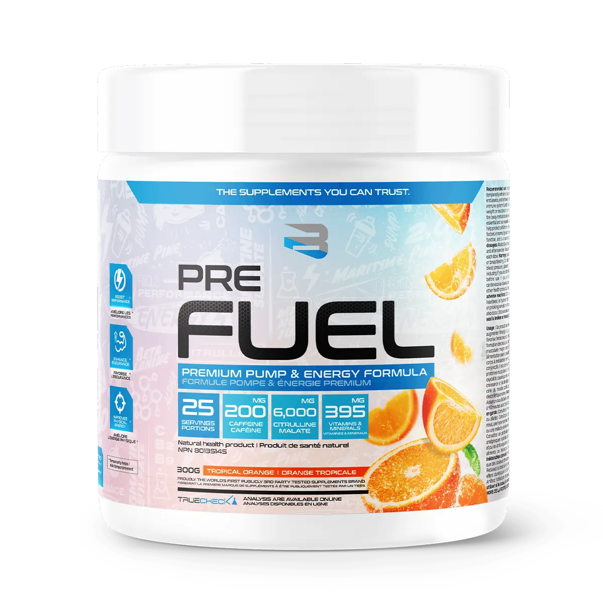 BELIEVE  -  Pre-Fuel 25 portions