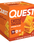 QUEST  -  Cheese Crackers  4/box