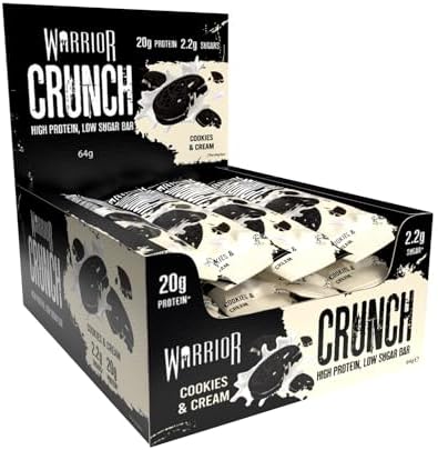 WARRIOR CRUNCH  - 12 barres