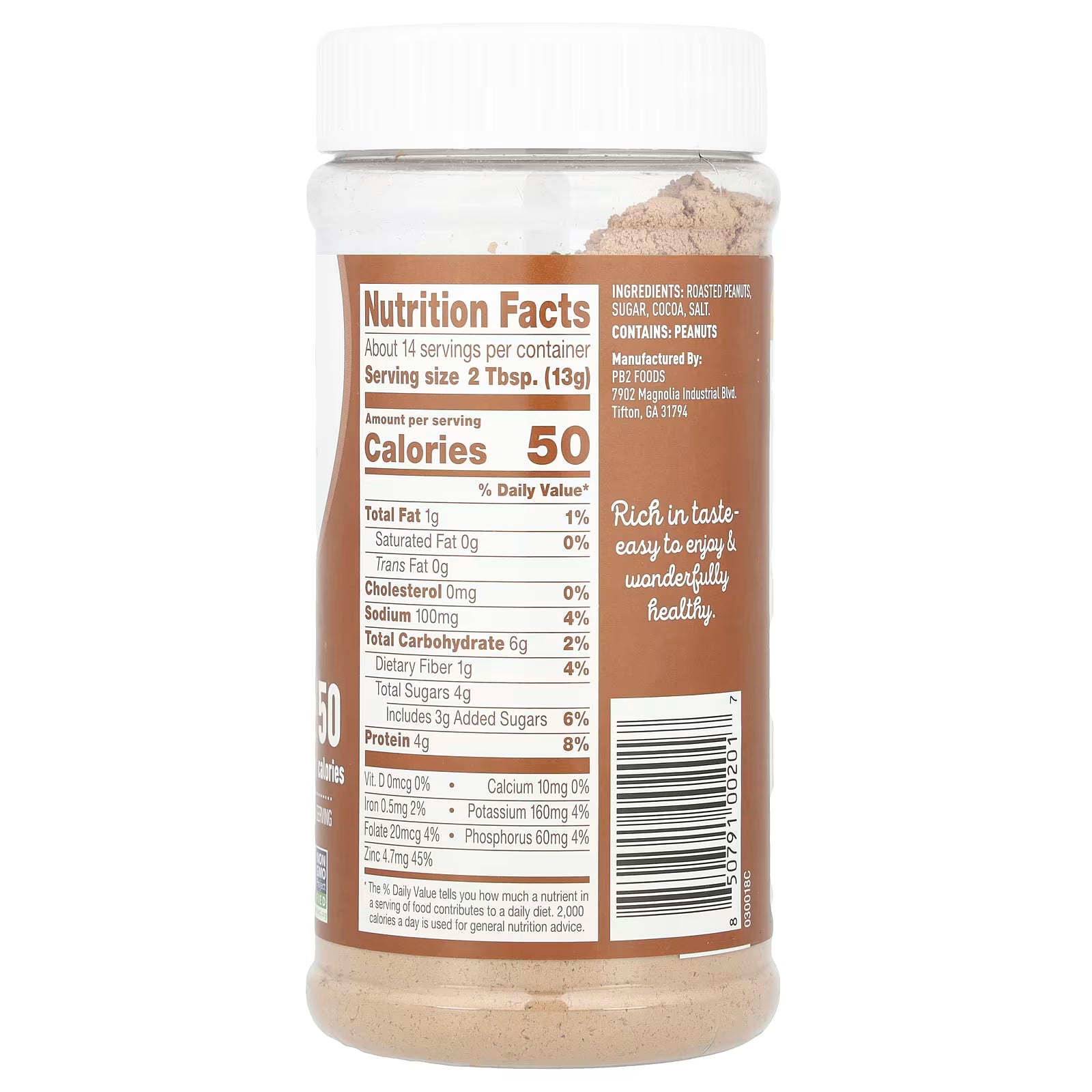 PB2 - Powdered Peanut Butter with Cocoa