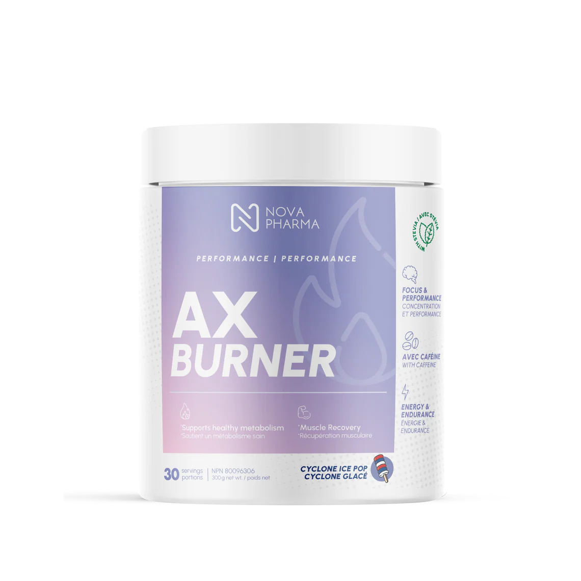 NOVA PHARMA - Ax Burner, 40 servings