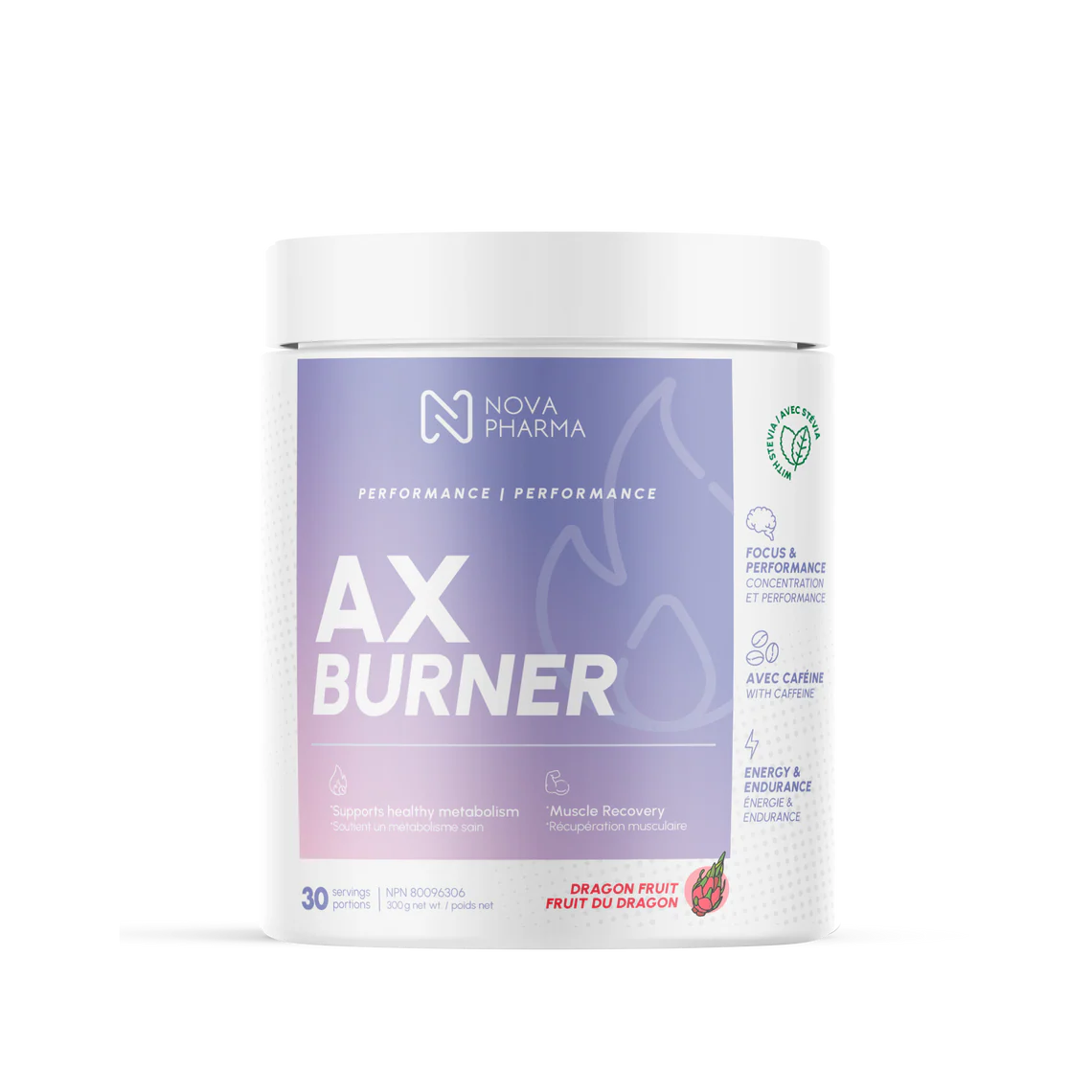 NOVA PHARMA - Ax Burner, 40 servings