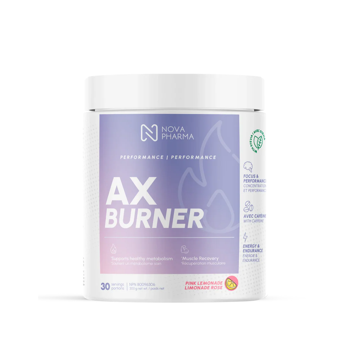 NOVA PHARMA - Ax Burner, 40 servings