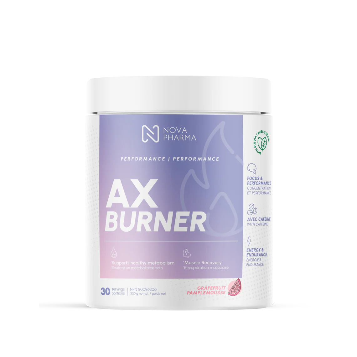 NOVA PHARMA - Ax Burner, 40 servings