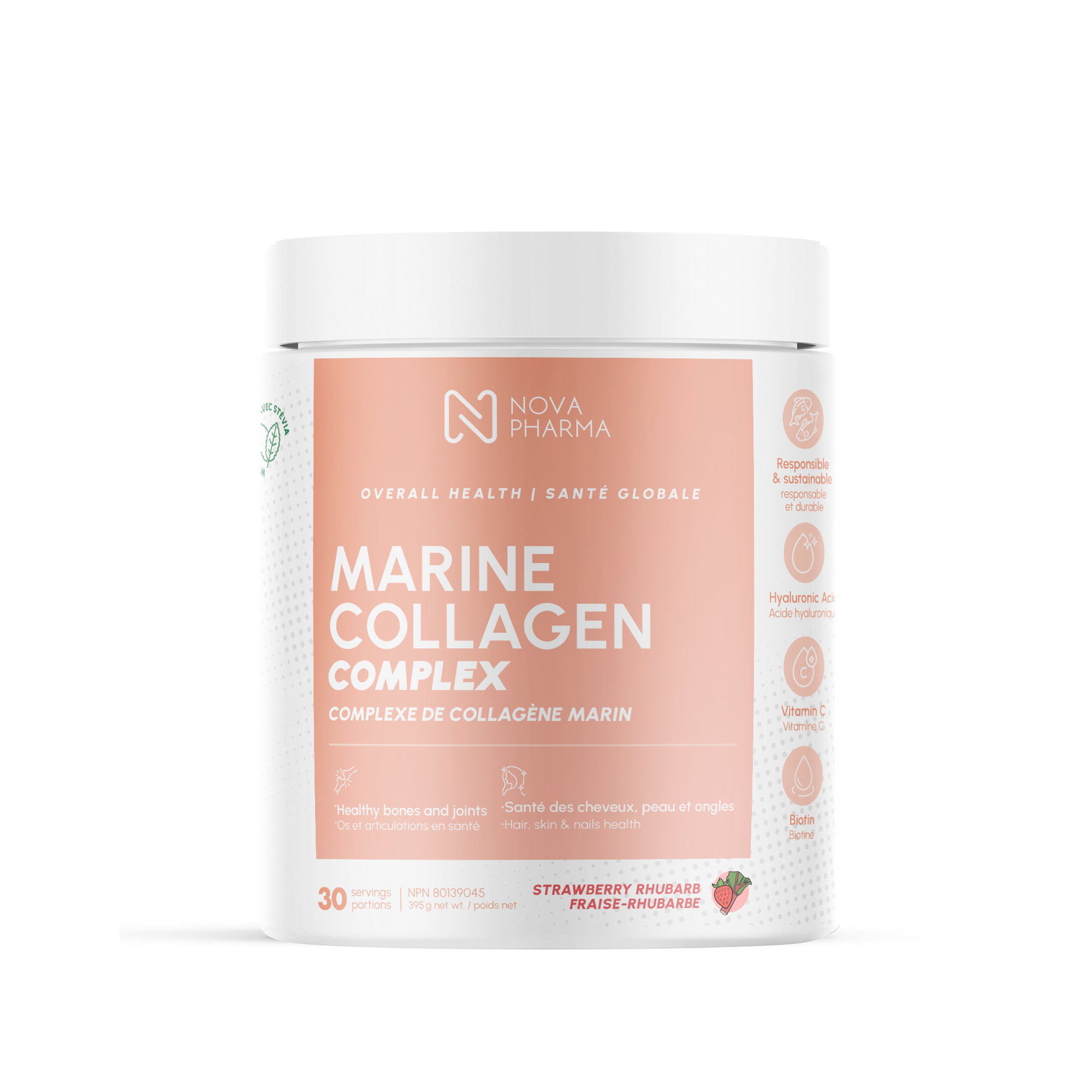 NOVA PHARMA - Marine Collagen With Hyaluronic Acid