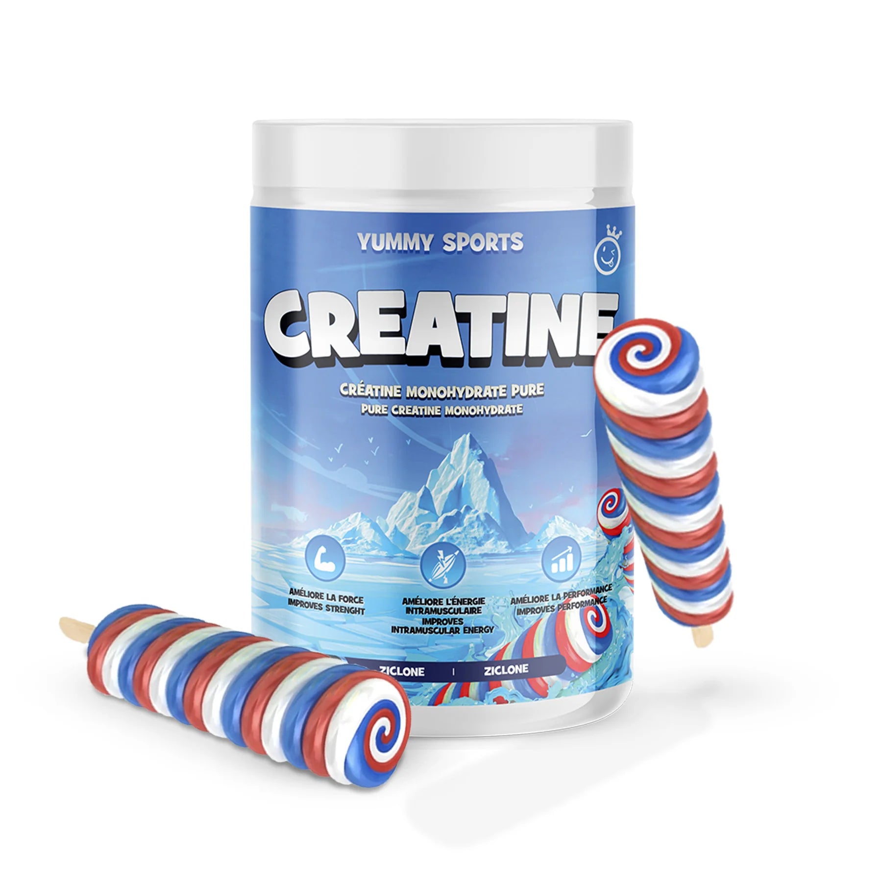 YUMMY SPORTS  -  Creatine Monohydrate 500 g