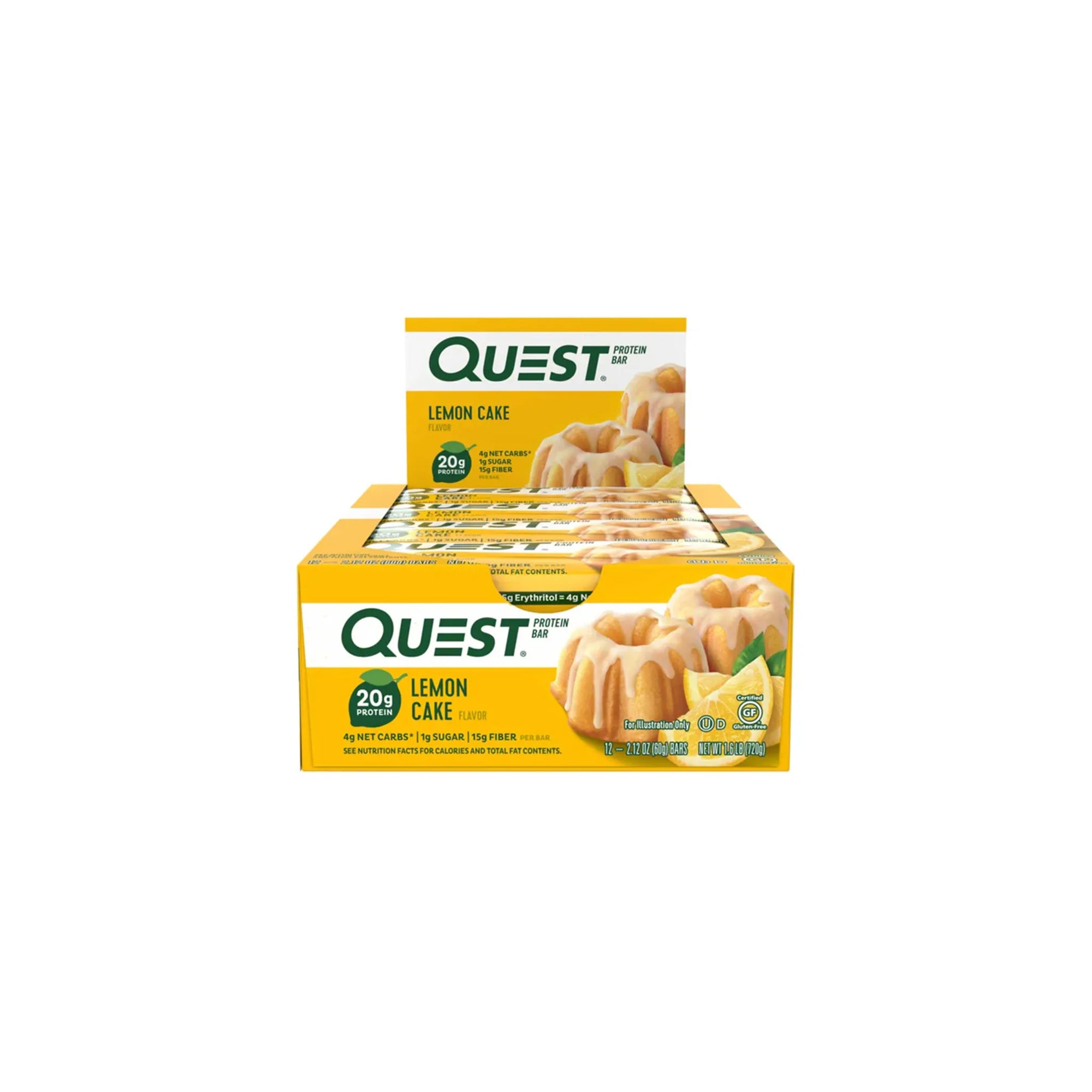 QUEST  -  Protein Bar 12/Box