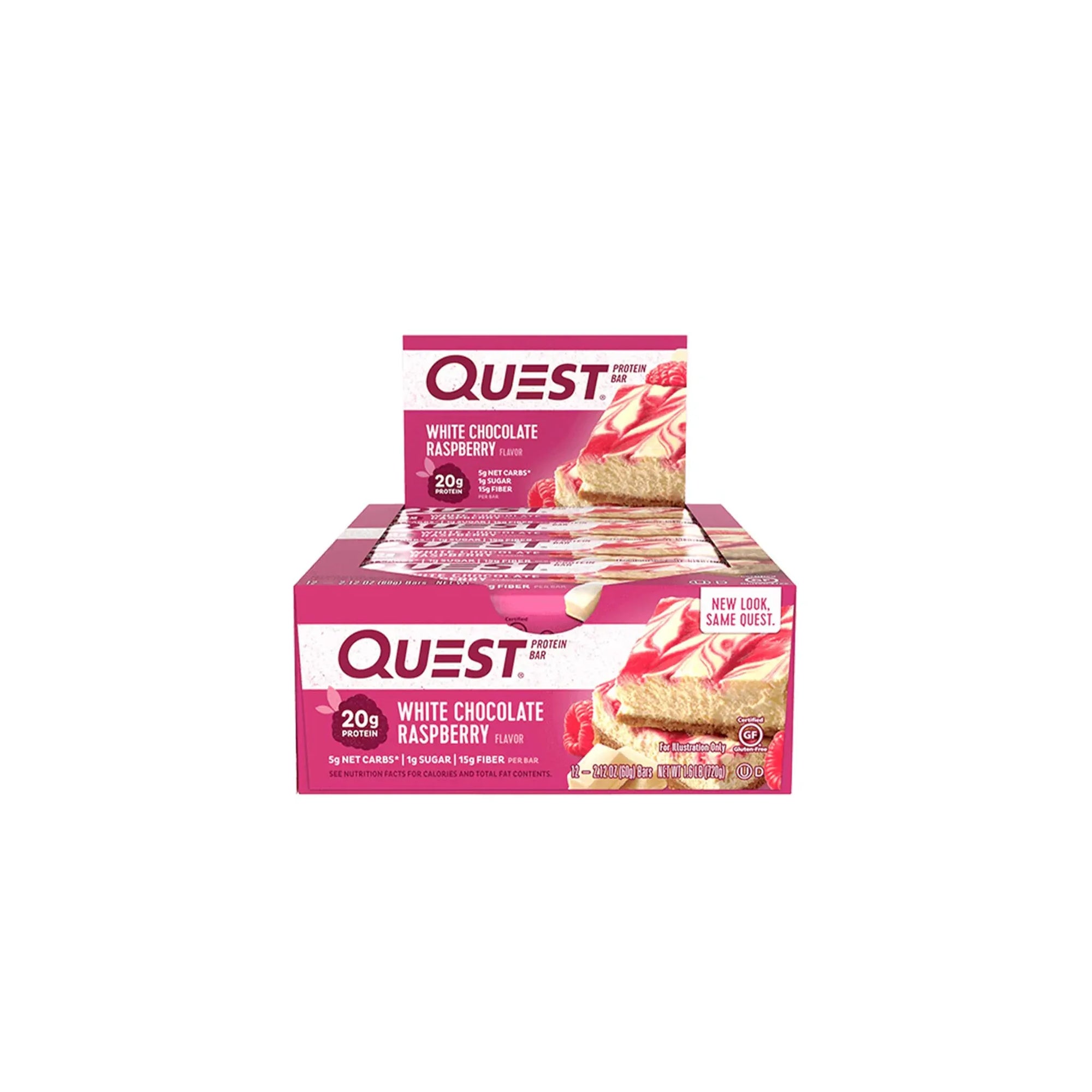 QUEST  -  Protein Bar 12/Box