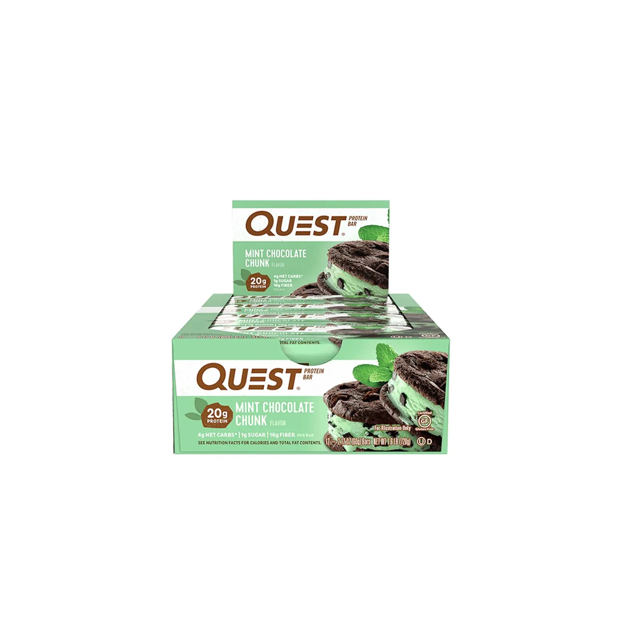 QUEST  -  Protein Bar 12/Box