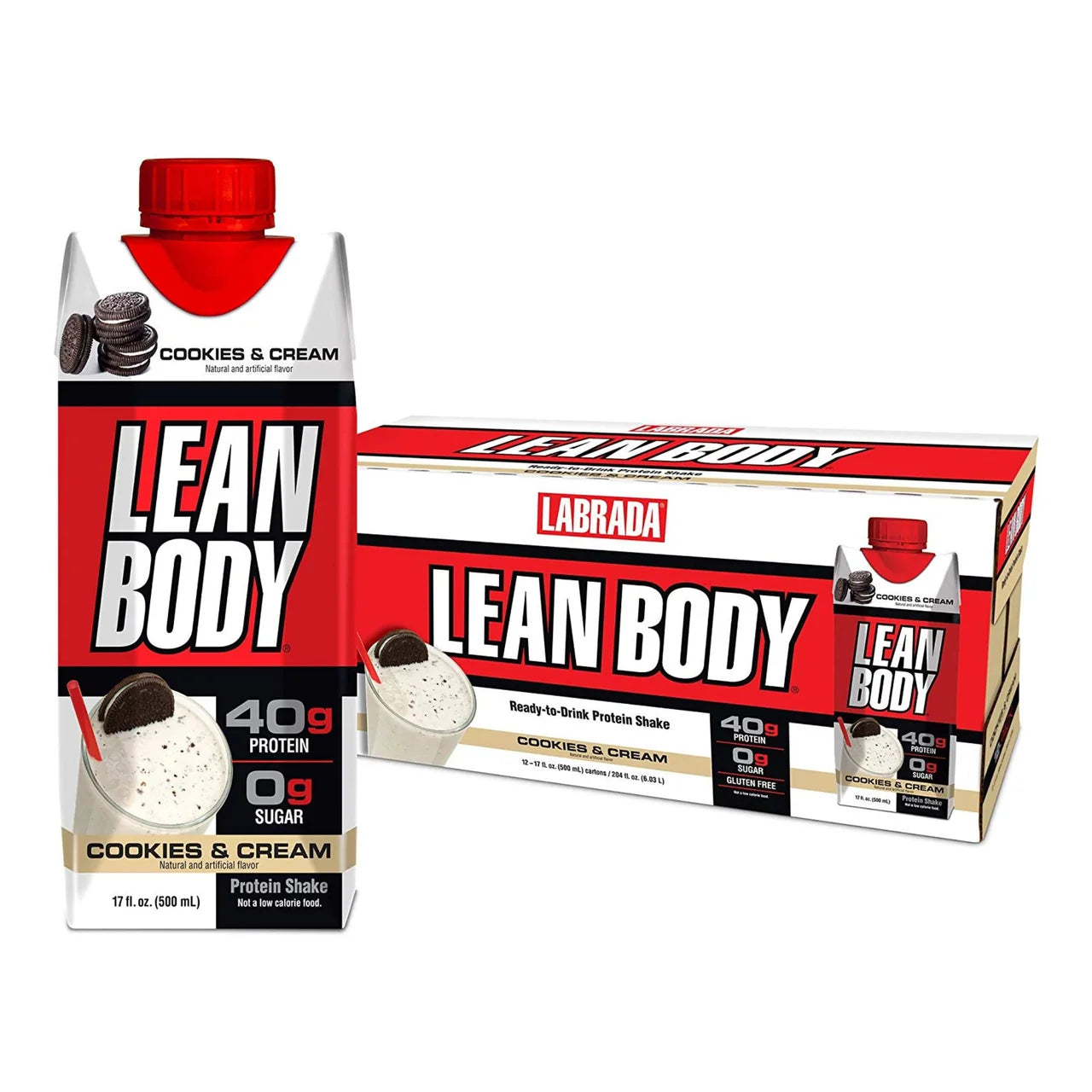LABRADA - Lean Body Protein Shake (12x)
