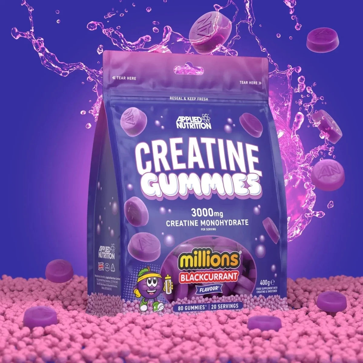 APPLIED NUTRITION - Creatine Gummies (80 gummies)