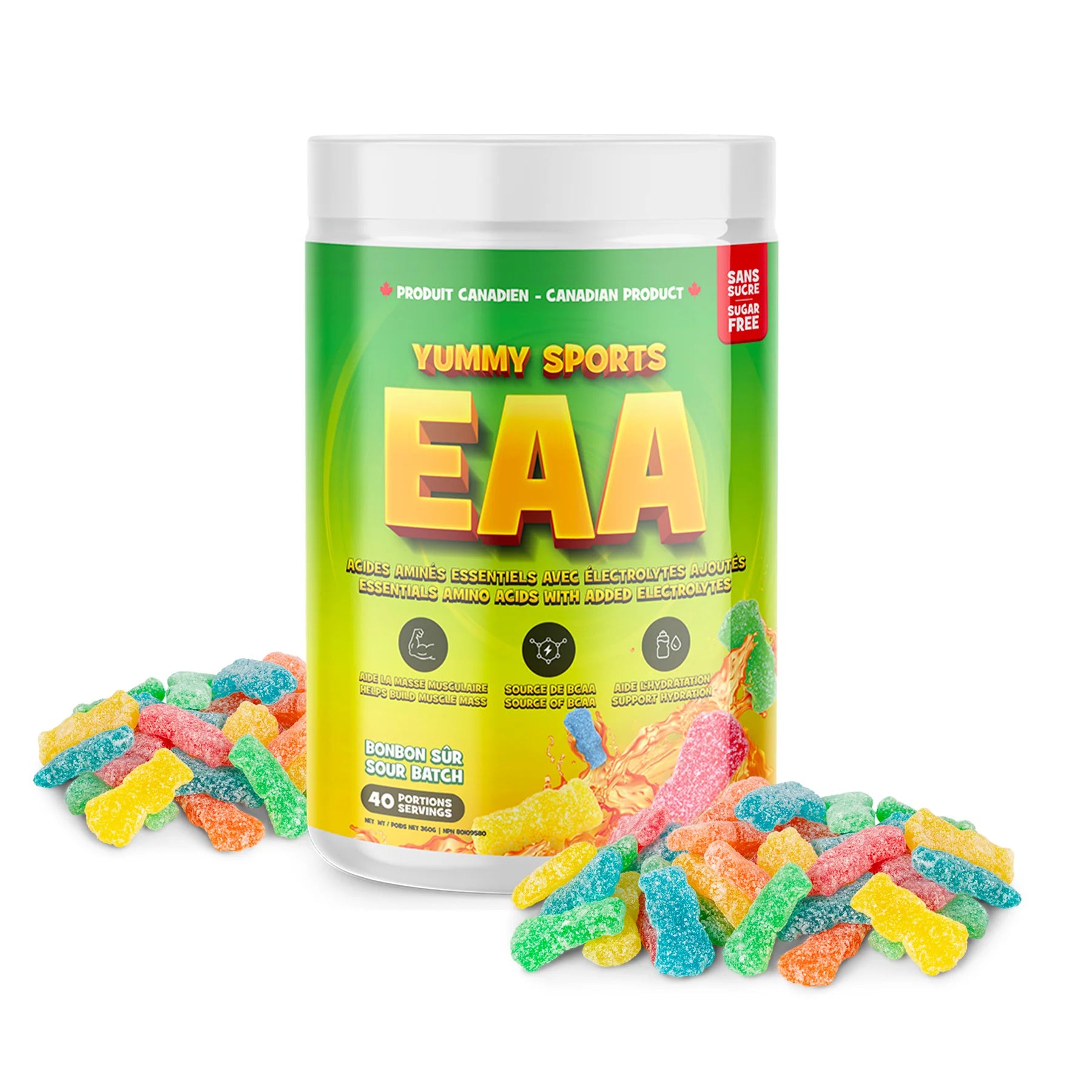 YUMMY SPORTS - EAA + Electrolytes 360 g