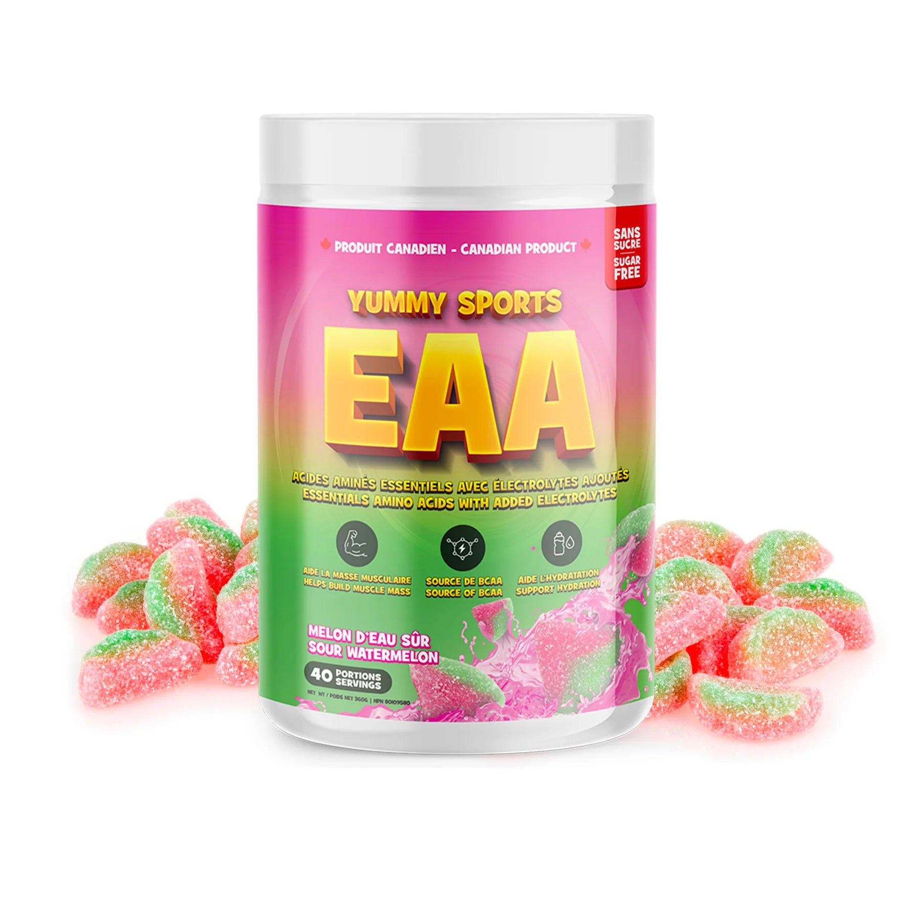 YUMMY SPORTS - EAA + Electrolytes 360 g