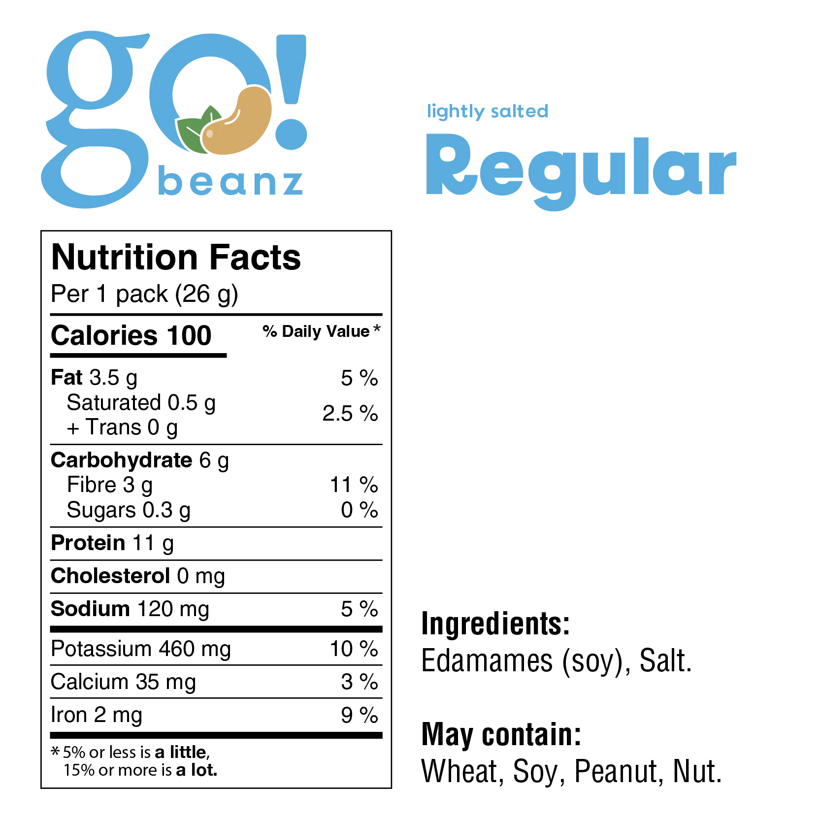 GO! Beanz Edamames Grillés 20/box