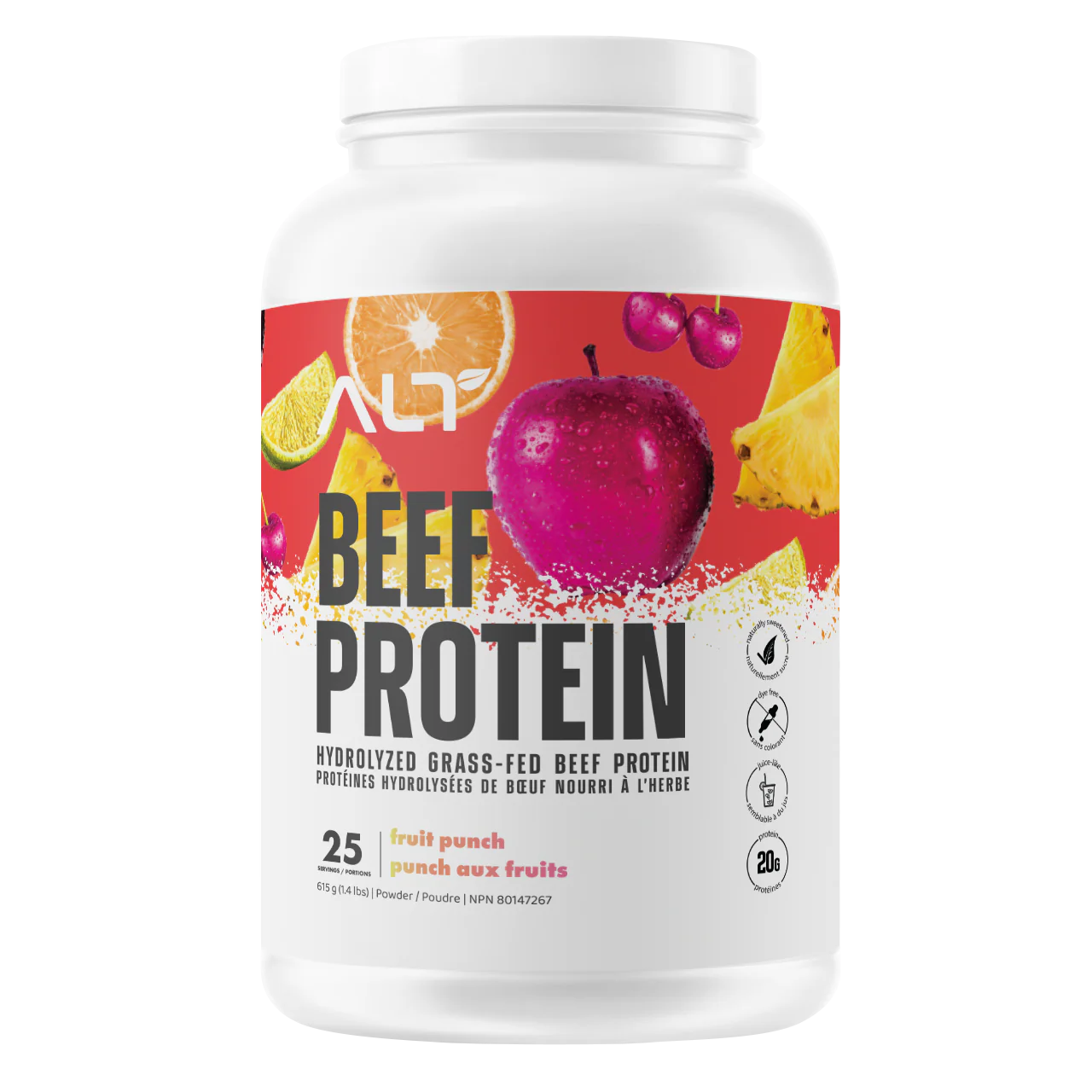 ALT - Hydrolyzed Grass-Fed Beef Protein 25 servings