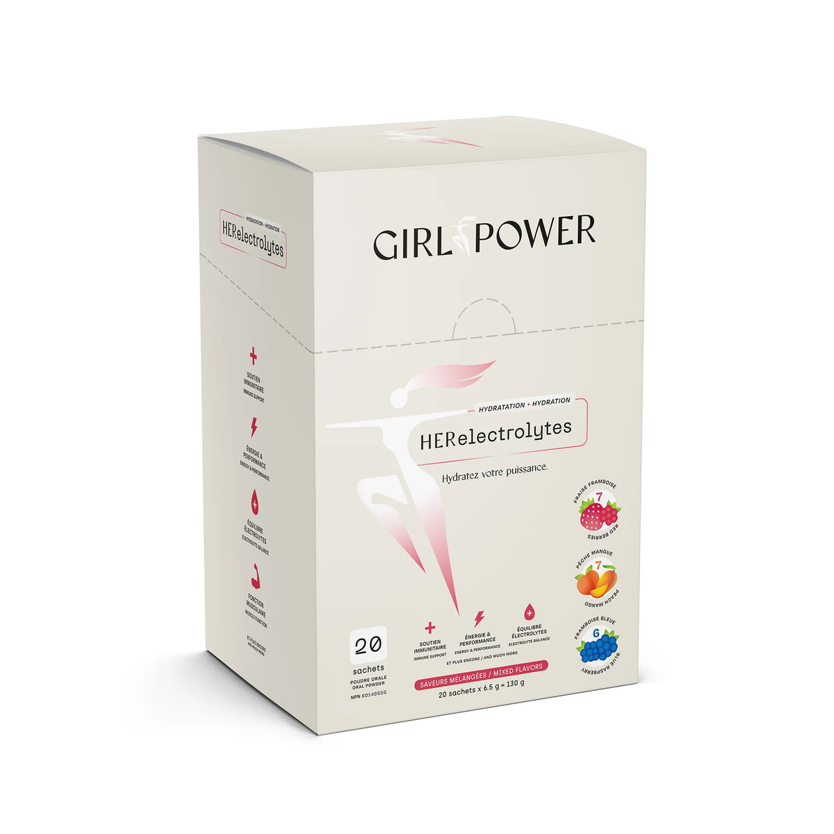 GIRL POWER - HERelectrolytes 20sachets