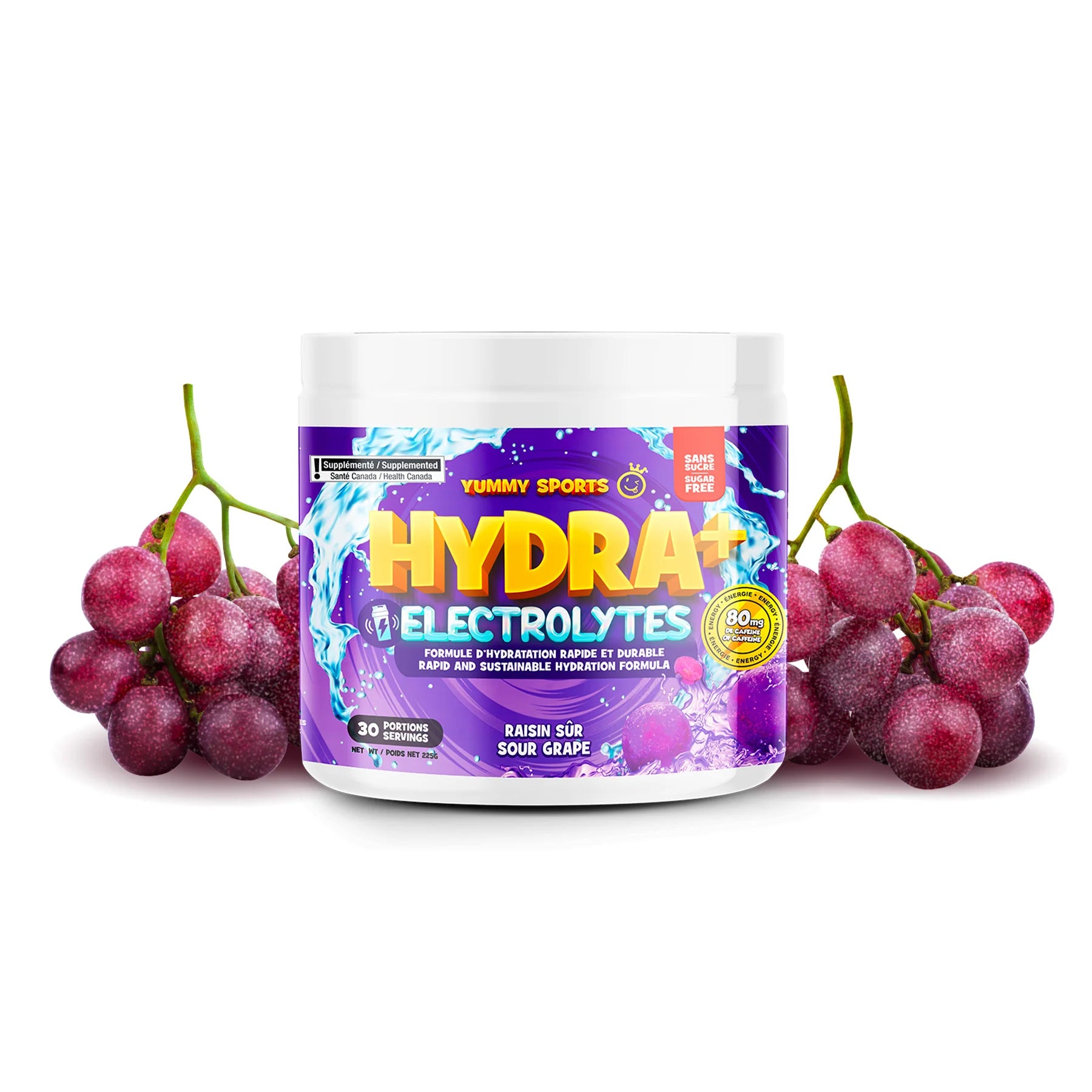 YUMMY SPORTS - Hydra+Électrolytes With Cafeine