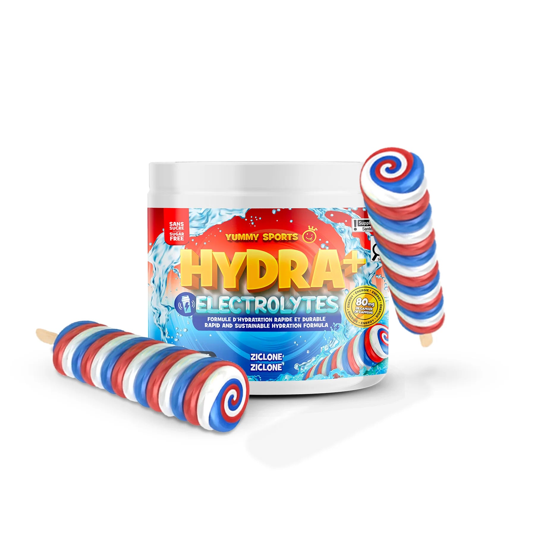 YUMMY SPORTS - Hydra+Électrolytes With Cafeine