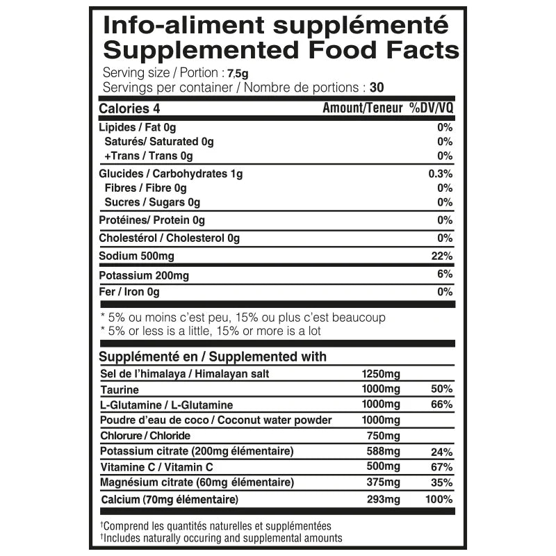 YUMMY SPORTS  -  Hydra + Electrolytes 210 g