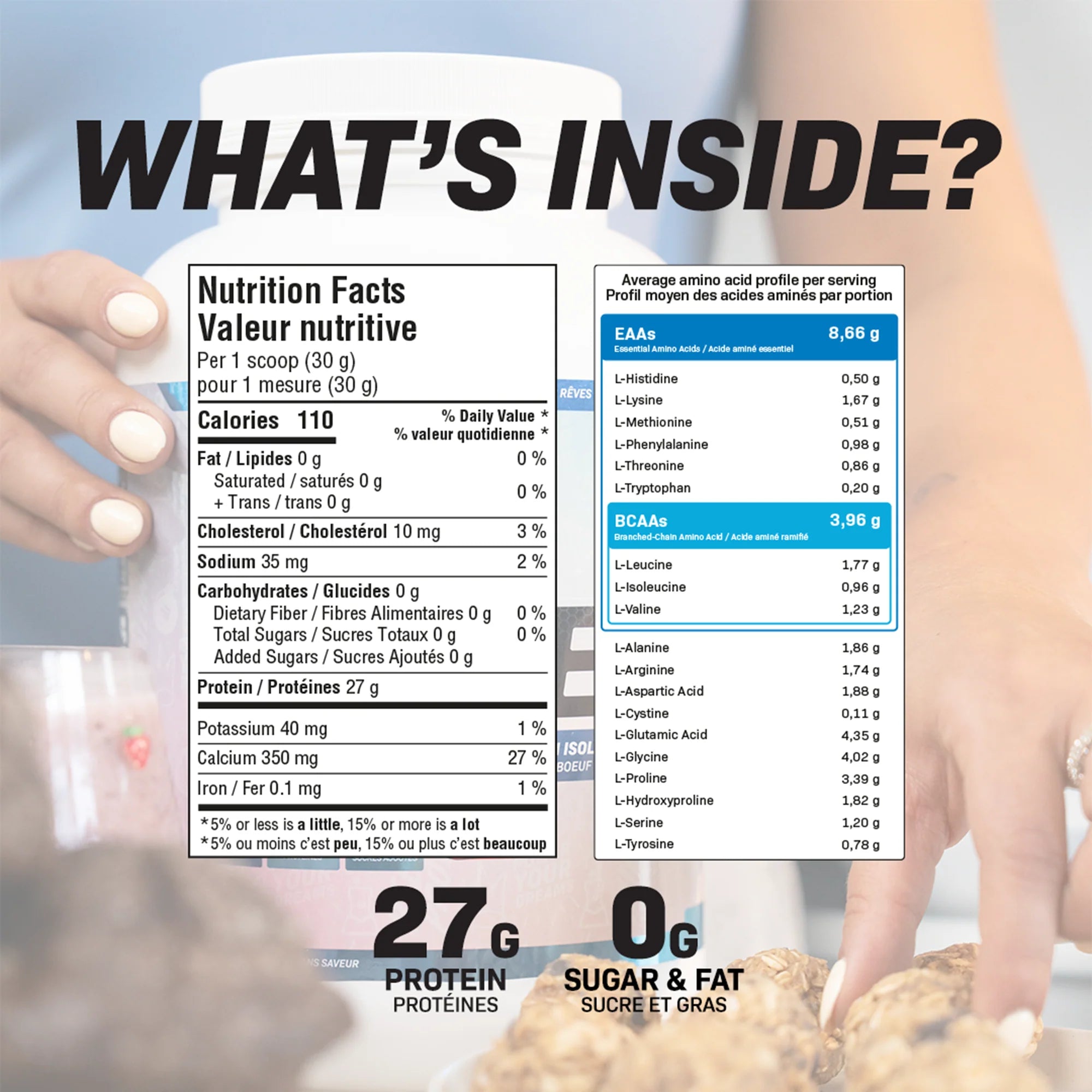 BELIEVE - Unflavoured Isolate Protein 3lbs