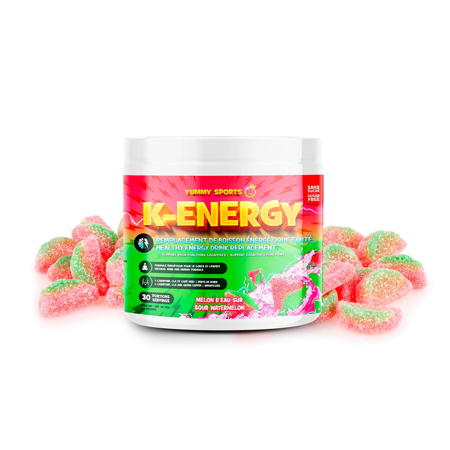 YUMMY SPORTS - K-Energy 210 g