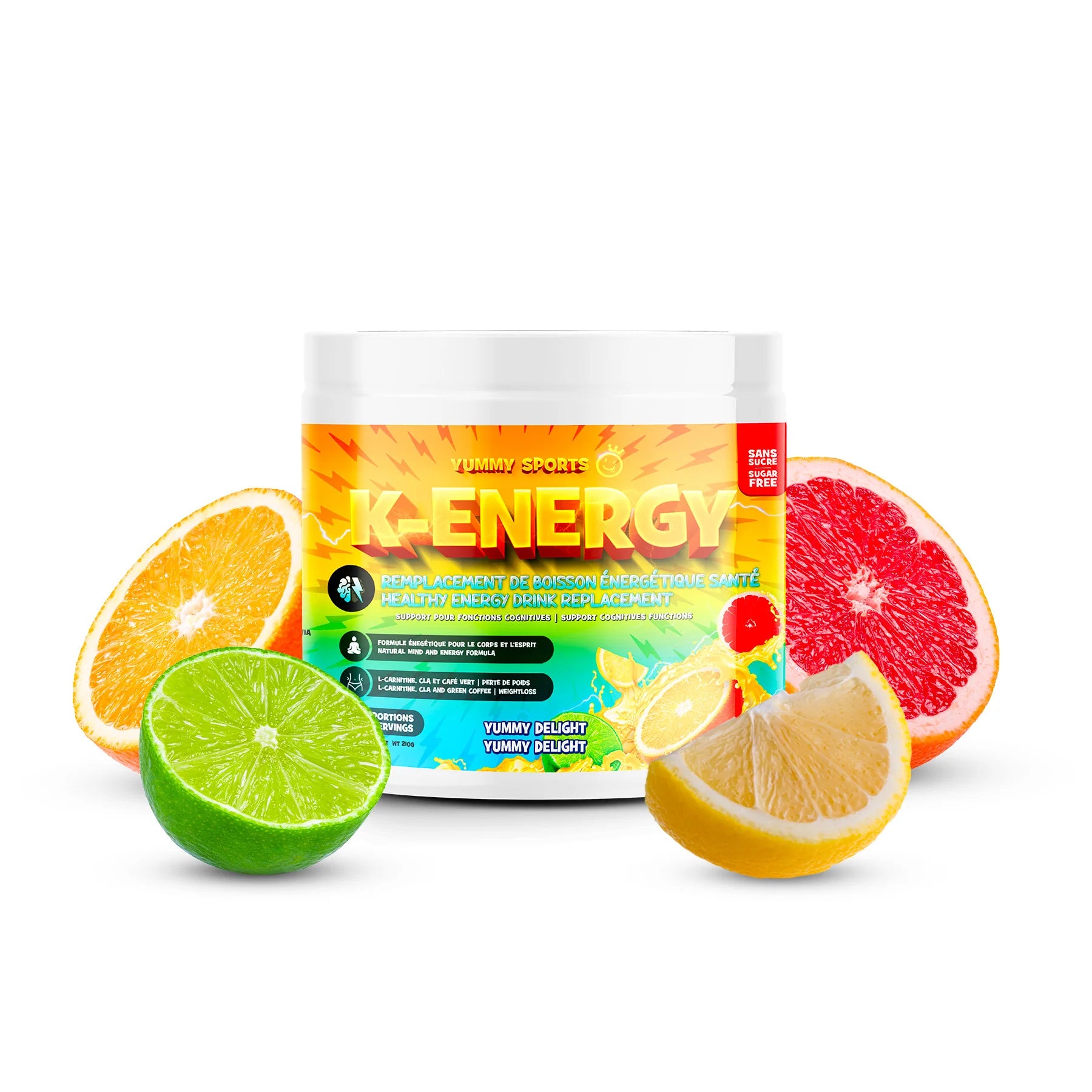 YUMMY SPORTS - K-Energy 210 g