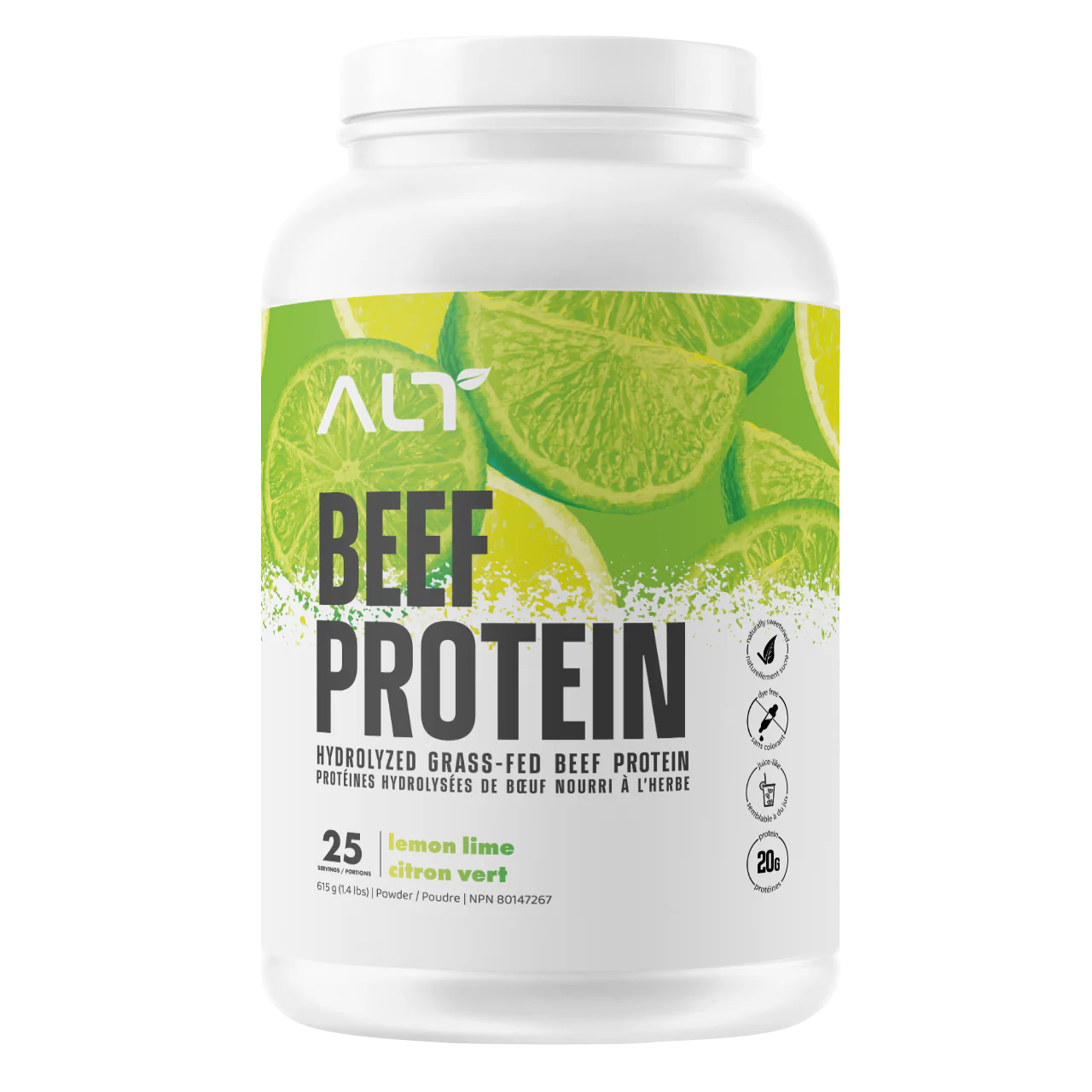ALT - Hydrolyzed Grass-Fed Beef Protein 25 servings