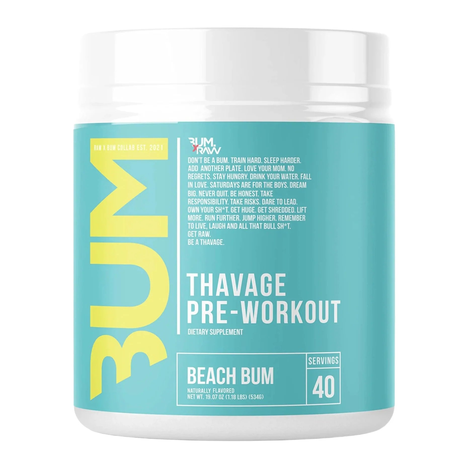 CBUM - Thavage Pre-Workout