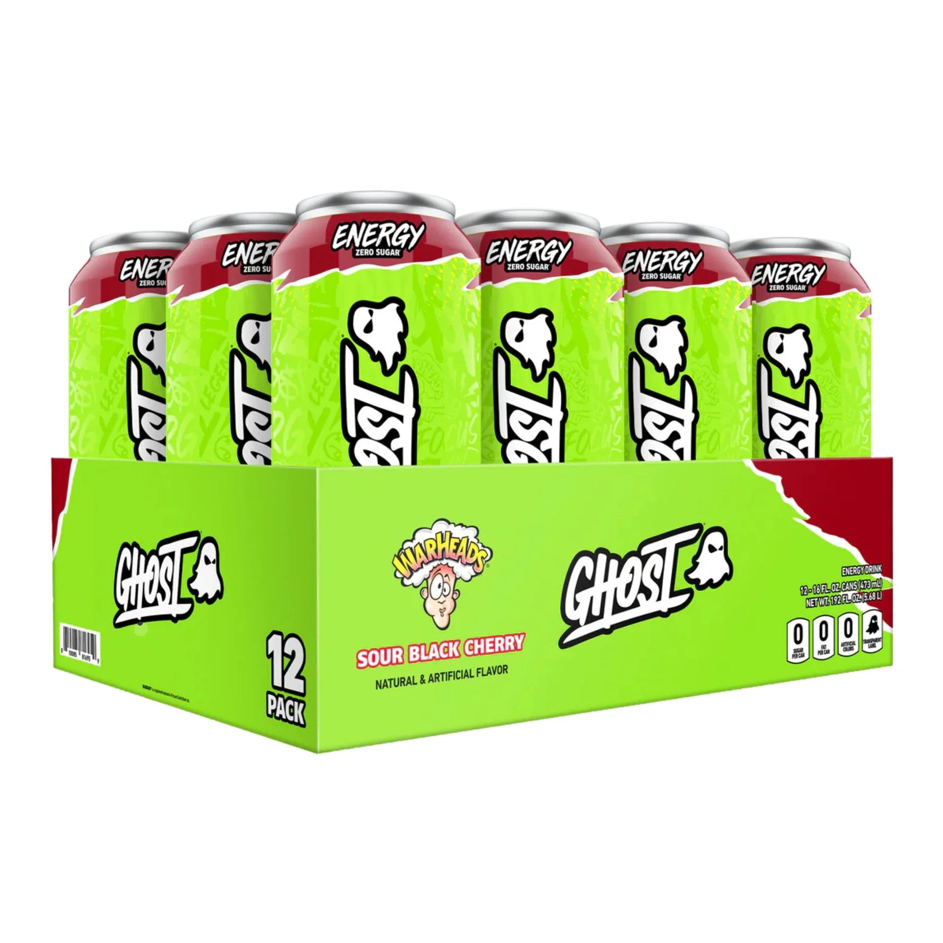GHOST - Energy Drink 12 Pack (Canadian version)