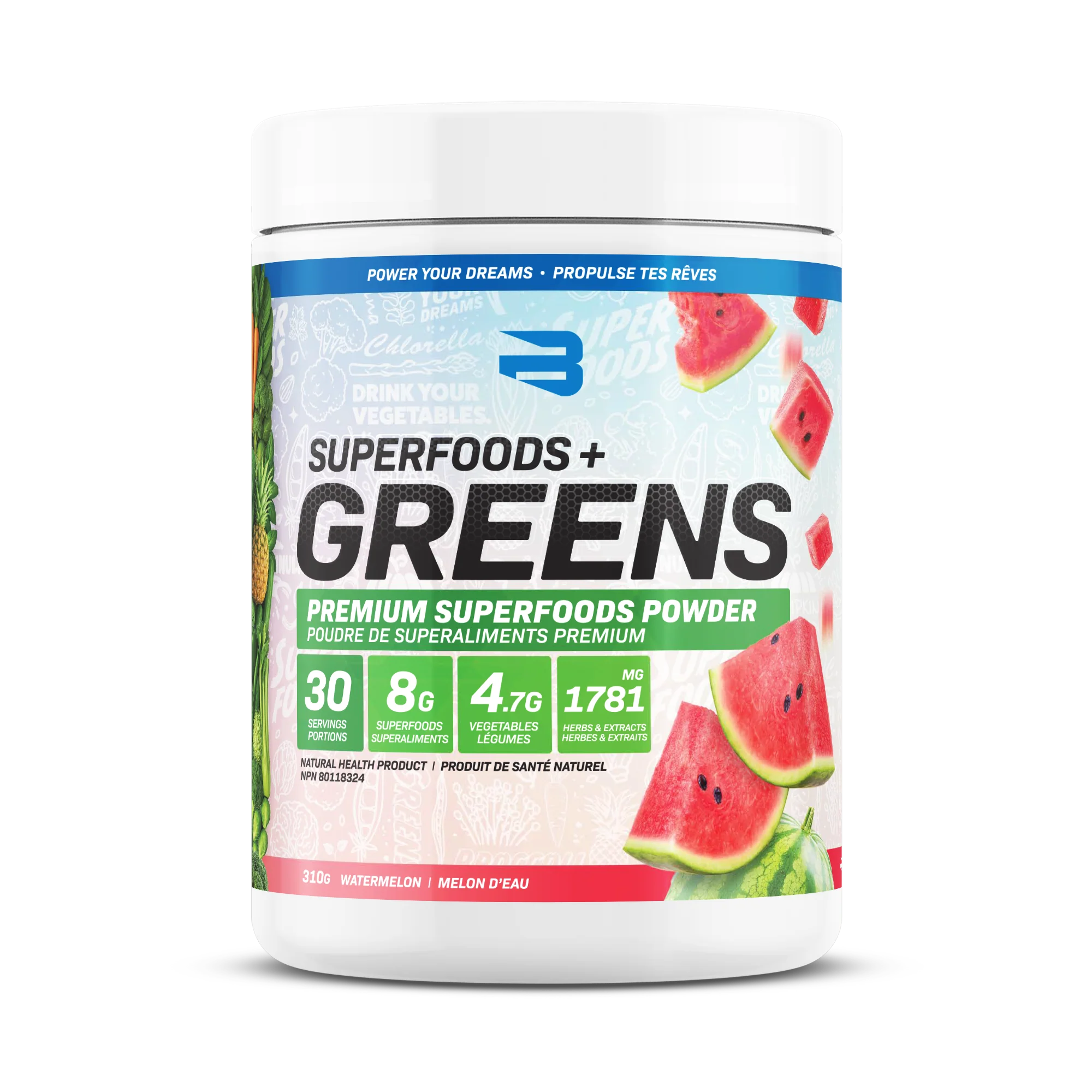 BELIEVE  -  Superfoods + Greens 300g