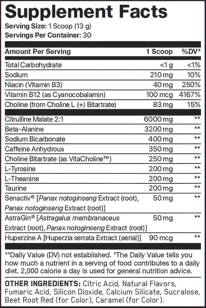 ABE - Ultimate Pre-Workout 30 servings