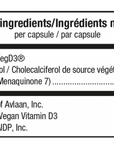 ATP  -  Vitamine D3+K2 60 caps