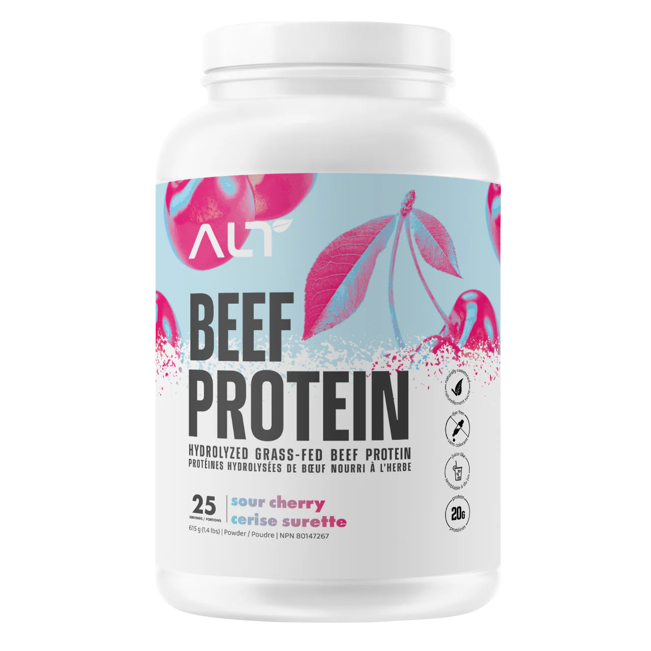 ALT - Hydrolyzed Grass-Fed Beef Protein 25 servings