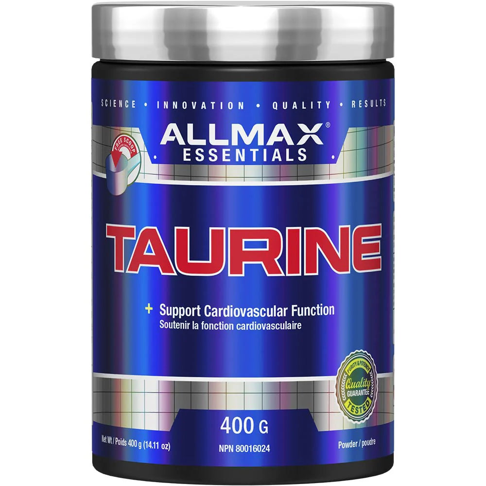 ALLMAX - Taurine, 400 g – CSD - Canadian Supplement Distribution