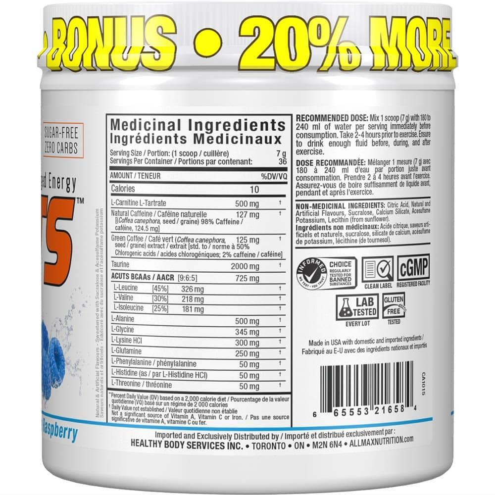 ALLMAX - ACuts, 252 g – CSD - Canadian Supplement Distribution