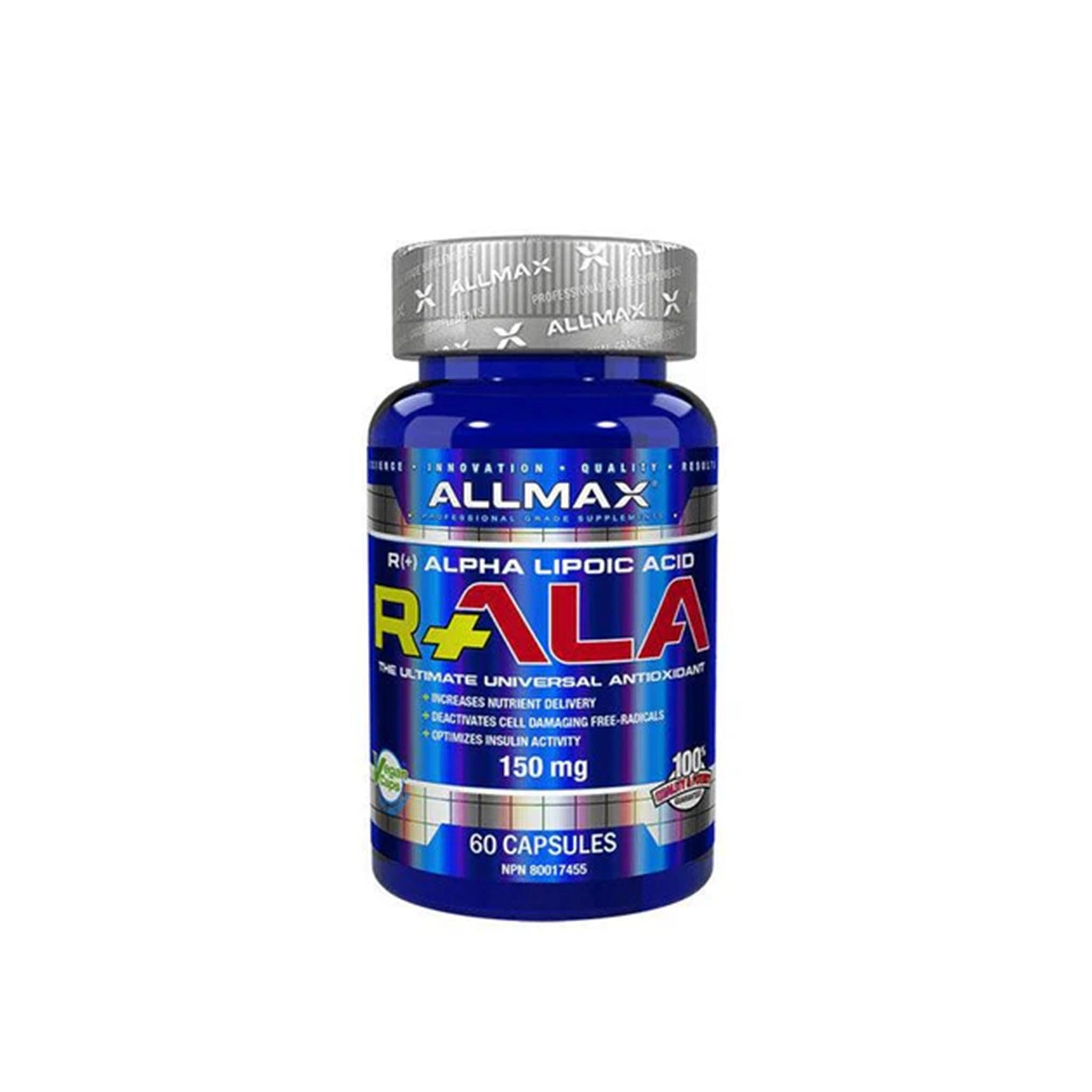 ALLMAX - R+Ala 60 capsules – CSD - Canadian Supplement Distribution