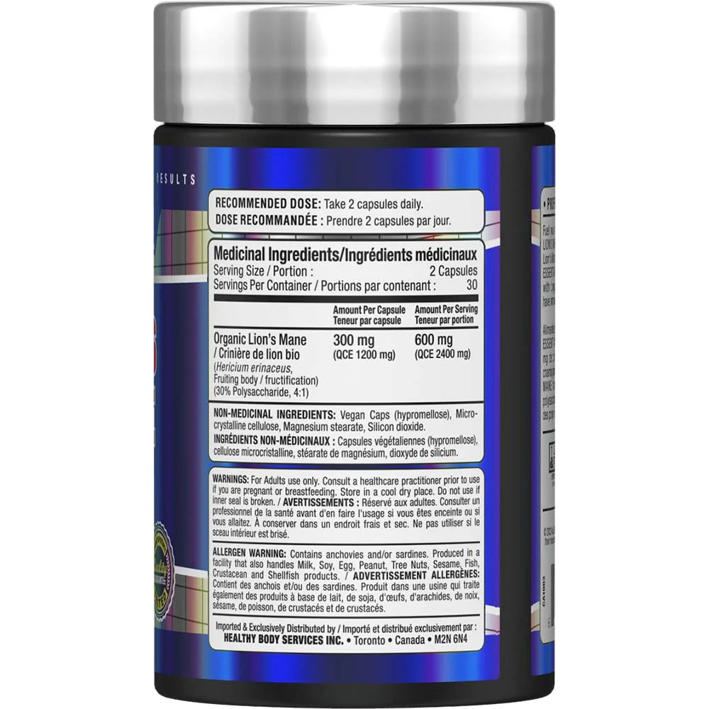 ALLMAX  -  Lion's Mane, 60 capsules