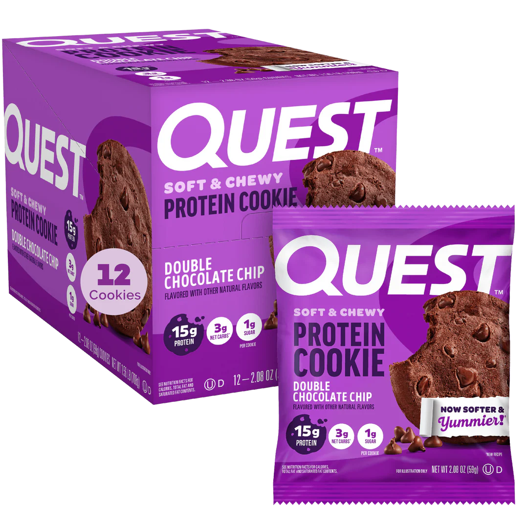 QUEST  -  Protein Cookies 12/Box