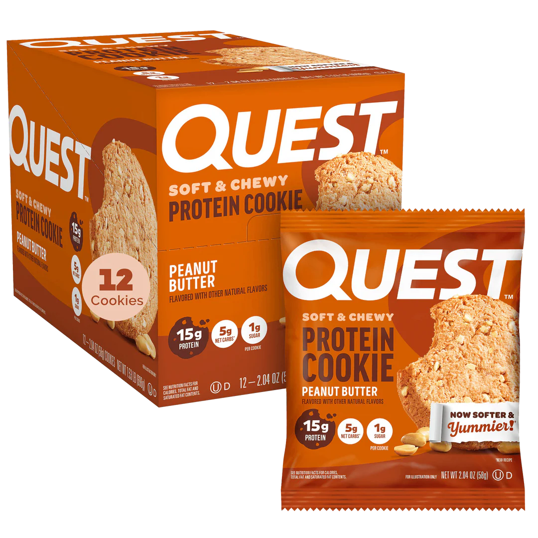 QUEST  -  Protein Cookies 12/Box
