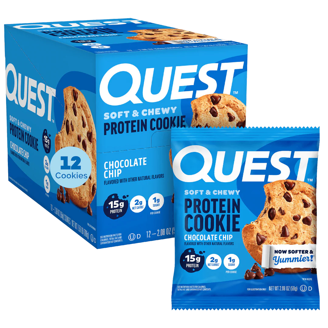 QUEST  -  Protein Cookies 12/Box