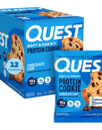 QUEST  -  Protein Cookies 12/Box