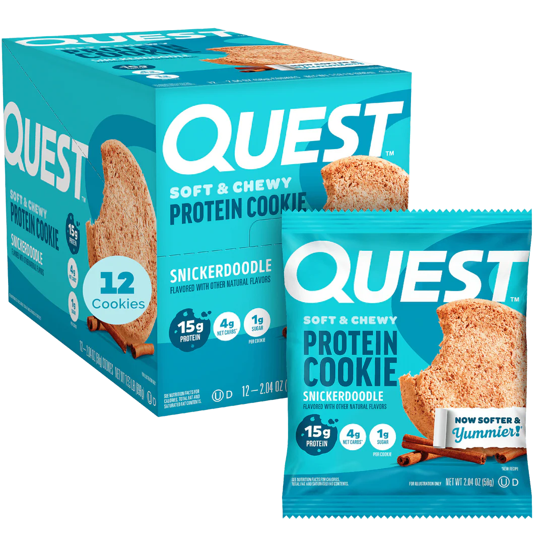 QUEST  -  Protein Cookies 12/Box