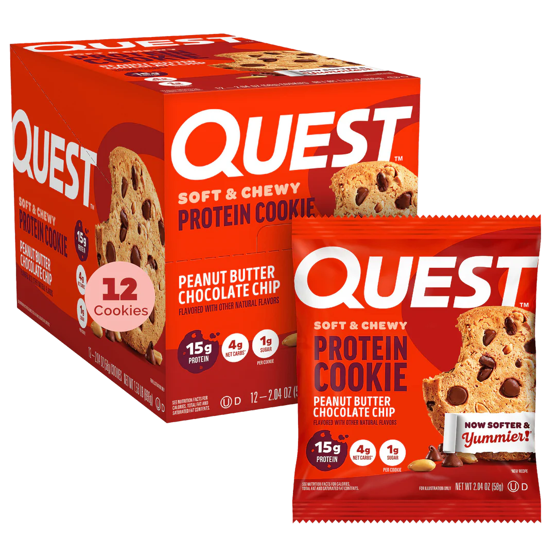 QUEST  -  Protein Cookies 12/Box
