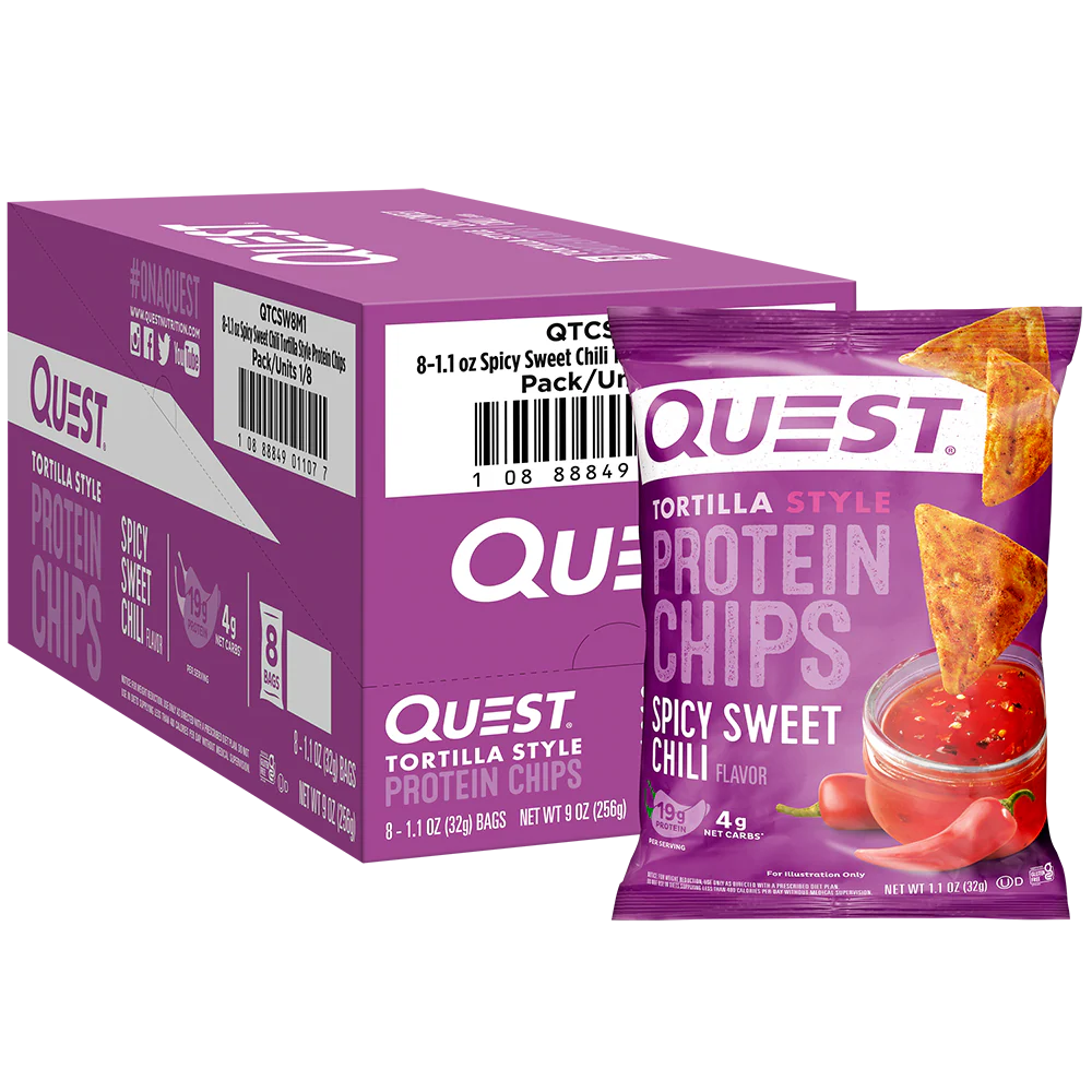 QUEST - Protein Chips 8/Box
