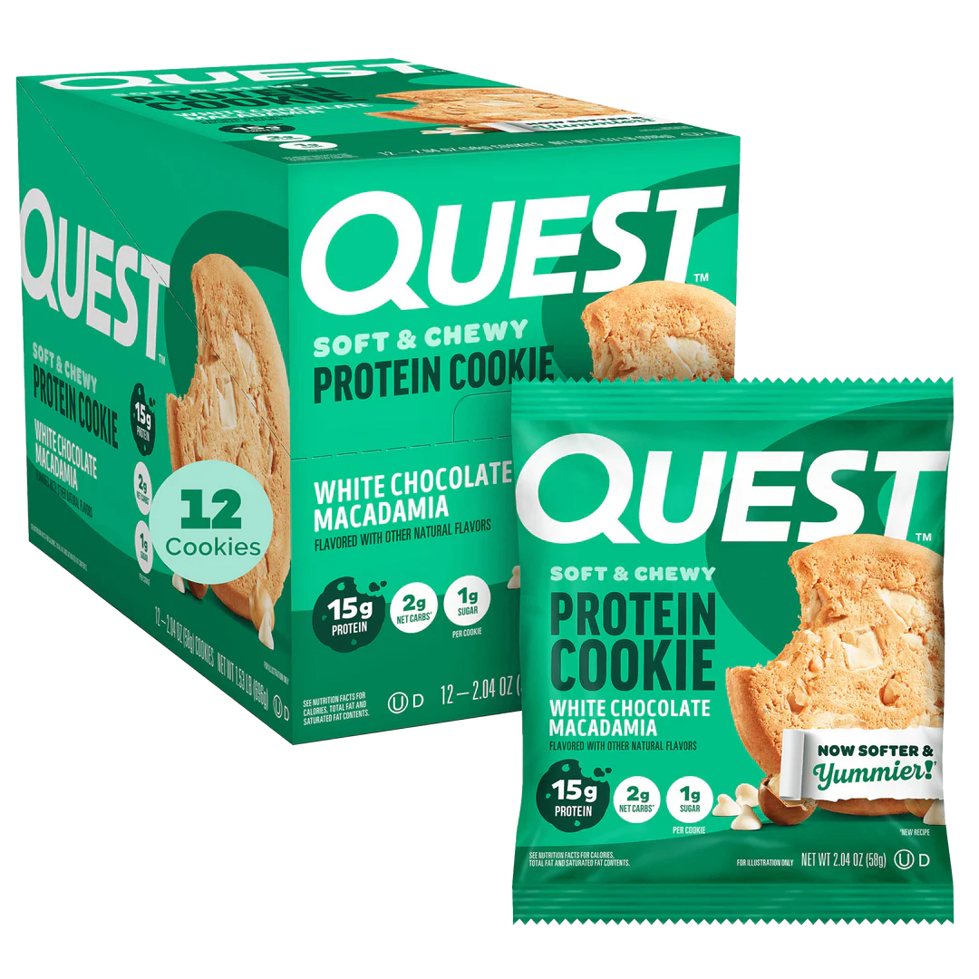 QUEST  -  Protein Cookies 12/Box