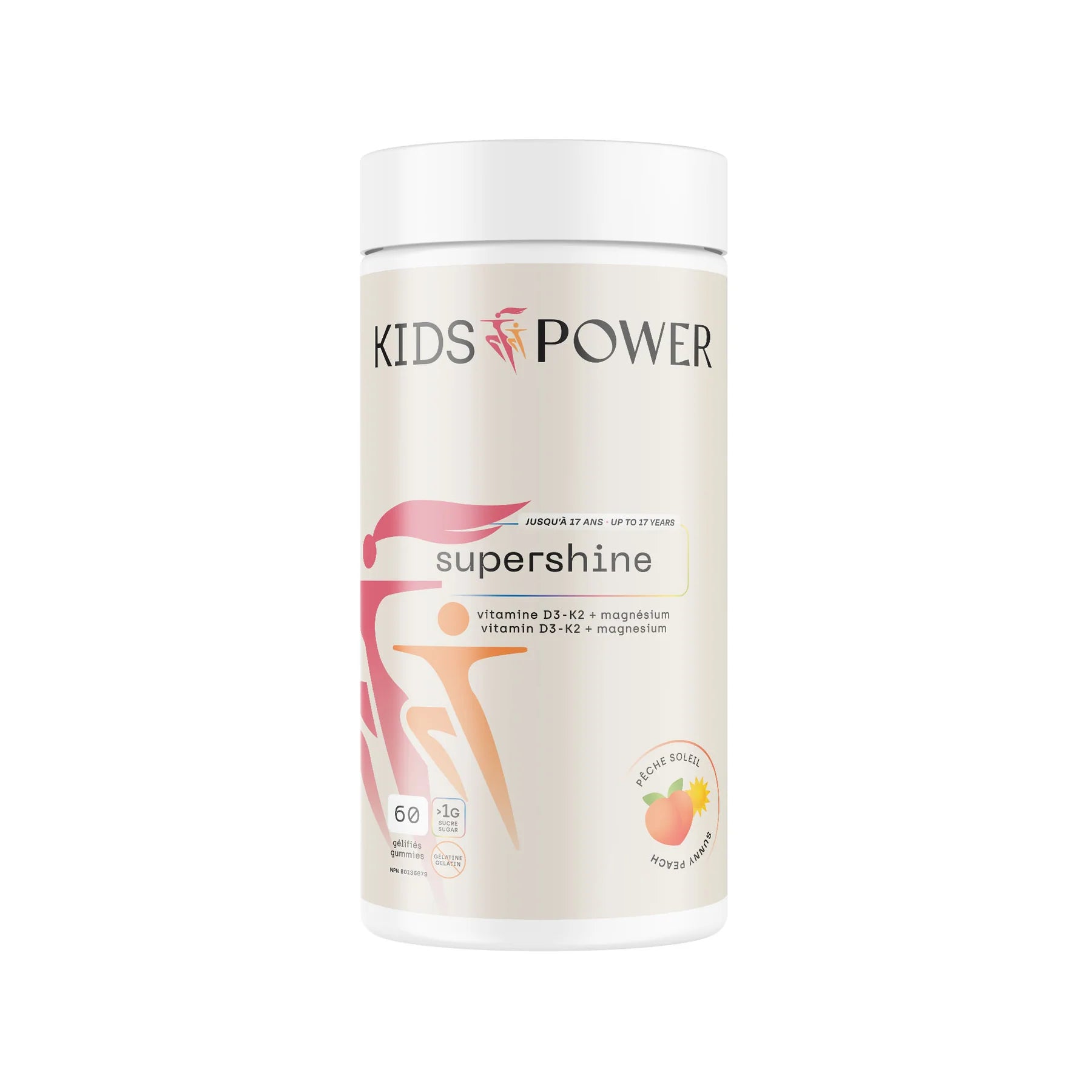 GIRL POWER - KIDS POWER - Supershine 60 gummies