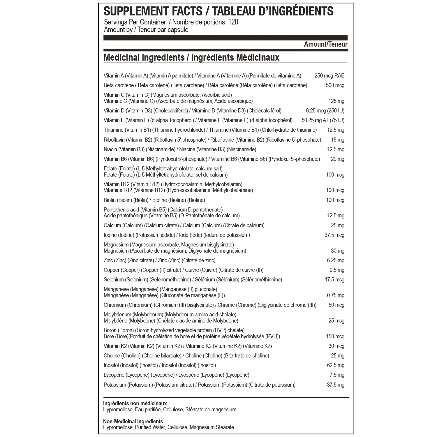 Multi-Men Multivitamins | Nova Pharma – CSD - Canadian Supplement ...