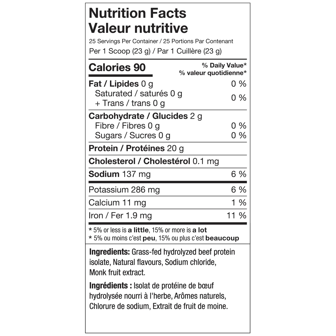 ALT - Hydrolyzed Grass-Fed Beef Protein 25 servings